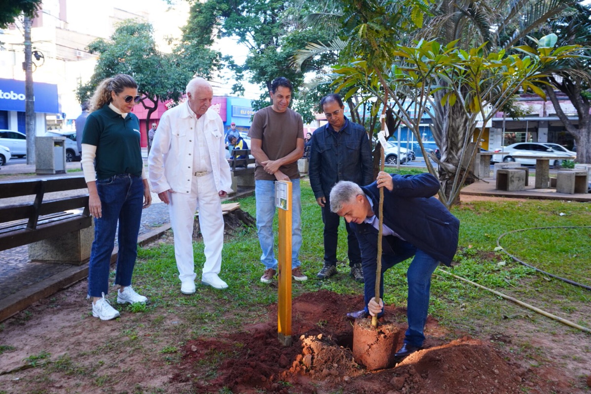 Grupo Athia faz plantio de árvores pelo projeto "100 anos, 100 árvores" — foto 3